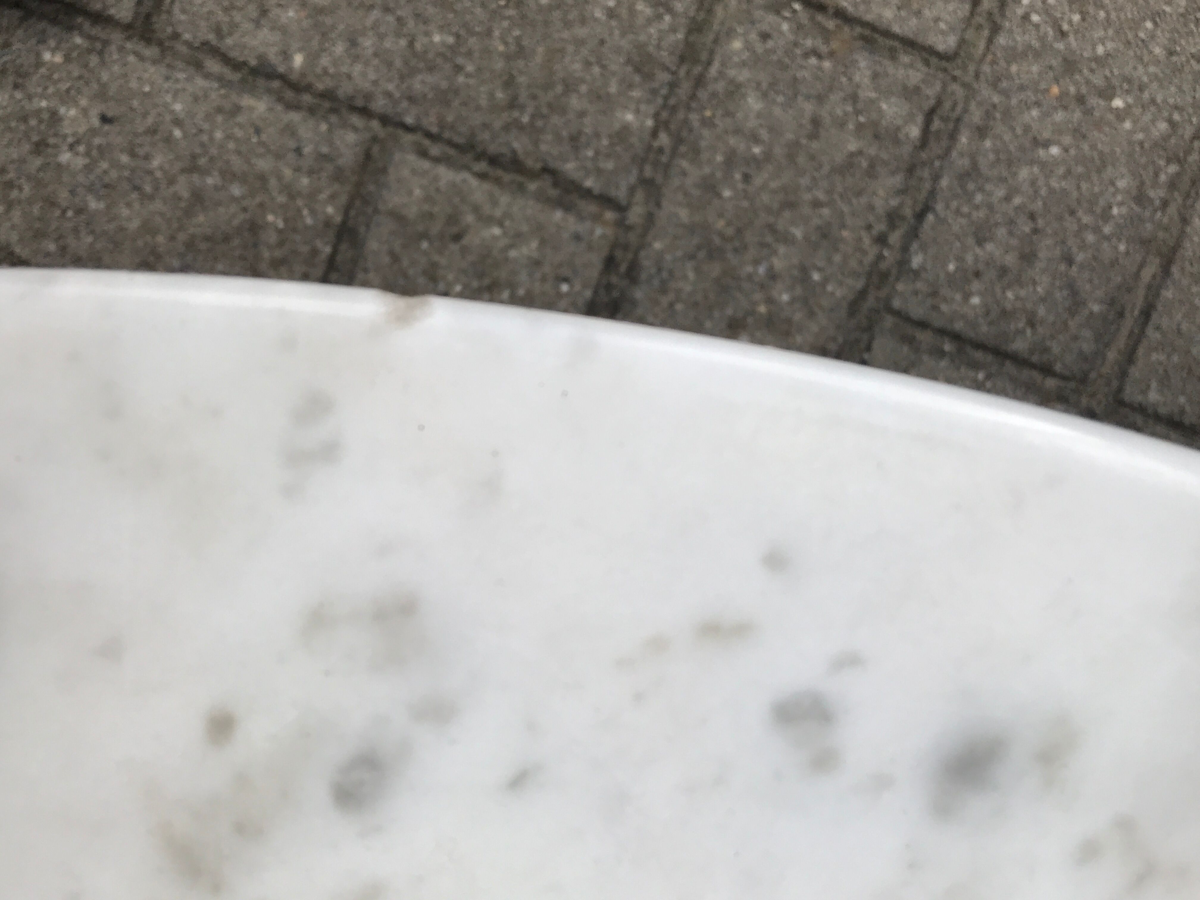 Round carrera marble coffee table by Heinz Lilienthal 1970s