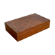 Coffret boite en loupe de bois