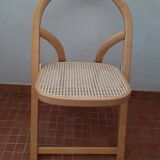 Suite of 5 Arca folding chairs by Gigi Sabadin for Crassevig Italy + 2 offered