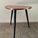 Asymmetrical coffee table from the 50s-60s