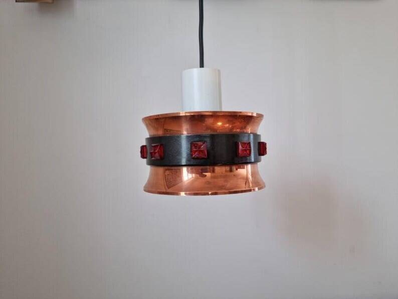 Mid-Century Pendant Vitrika, Sweden, 1970s