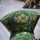 Sofa and its 2 matching armchairs from the 1960s.