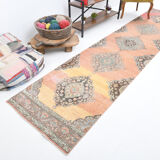 408x91cm vintage capet runner rug
