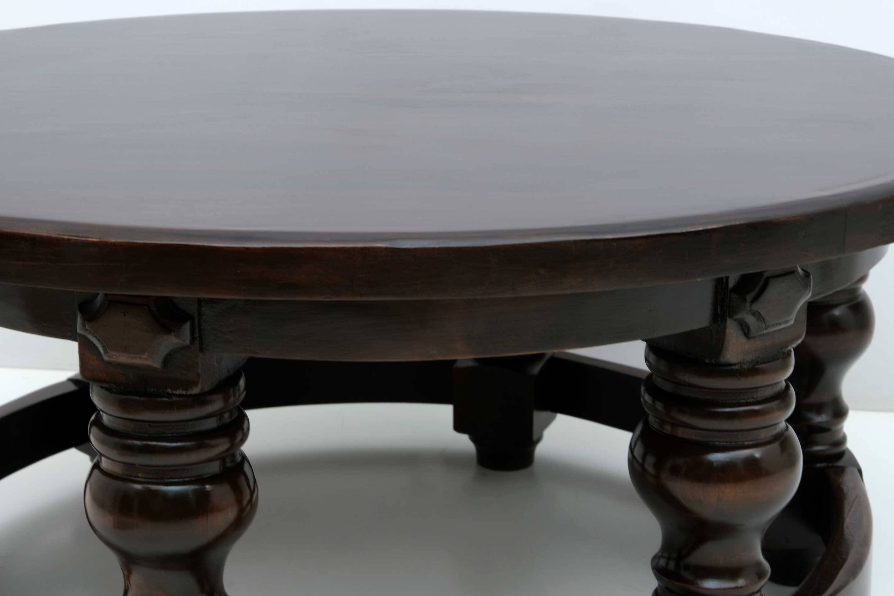 20th Century Louis XIII Style Walnut Coffee Table