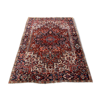 Tapis heriz antique 353x263 cm laine oriental