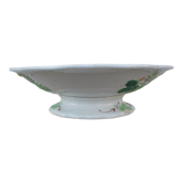 Compotier fraise faience creil & montereau