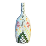 Azday Amazigh green bottle vase