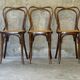 Kohn bistro chair No. 55 circa 1910, not Thonet.