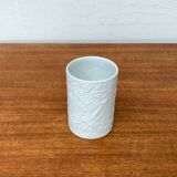 White German porcelain vase from the mid-century by Bjørn Wiinblad for Rosenthal, 1960s.