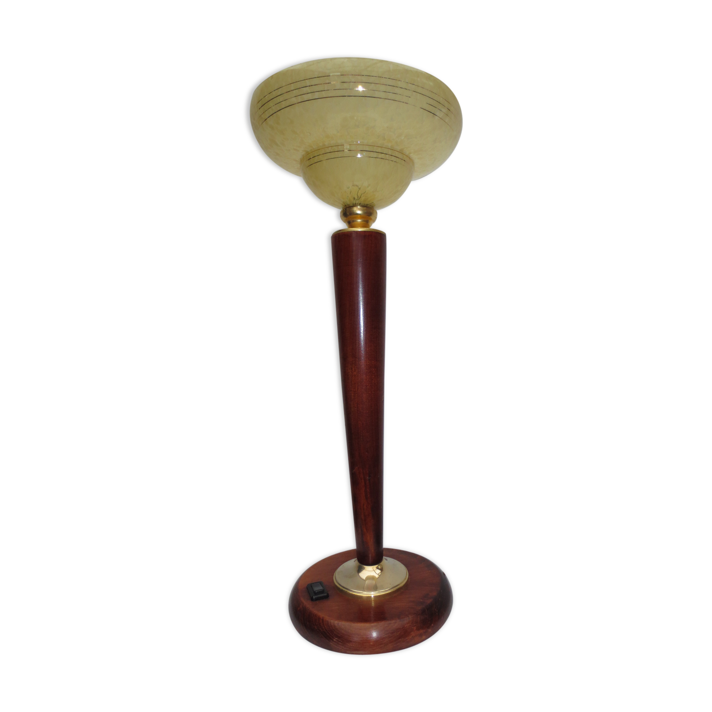 old art deco table lamp
