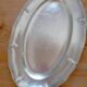 Plat argent ovale 41cm Christofle
