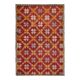 1970s Vintage Turkish Hand-Knotted Wool Cotton Red Area Rug 188x277
