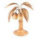 "Rattan 'coconut tree' lamp"