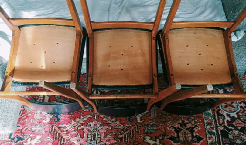 Set of 2 Scandinavian chairs 50s/60s