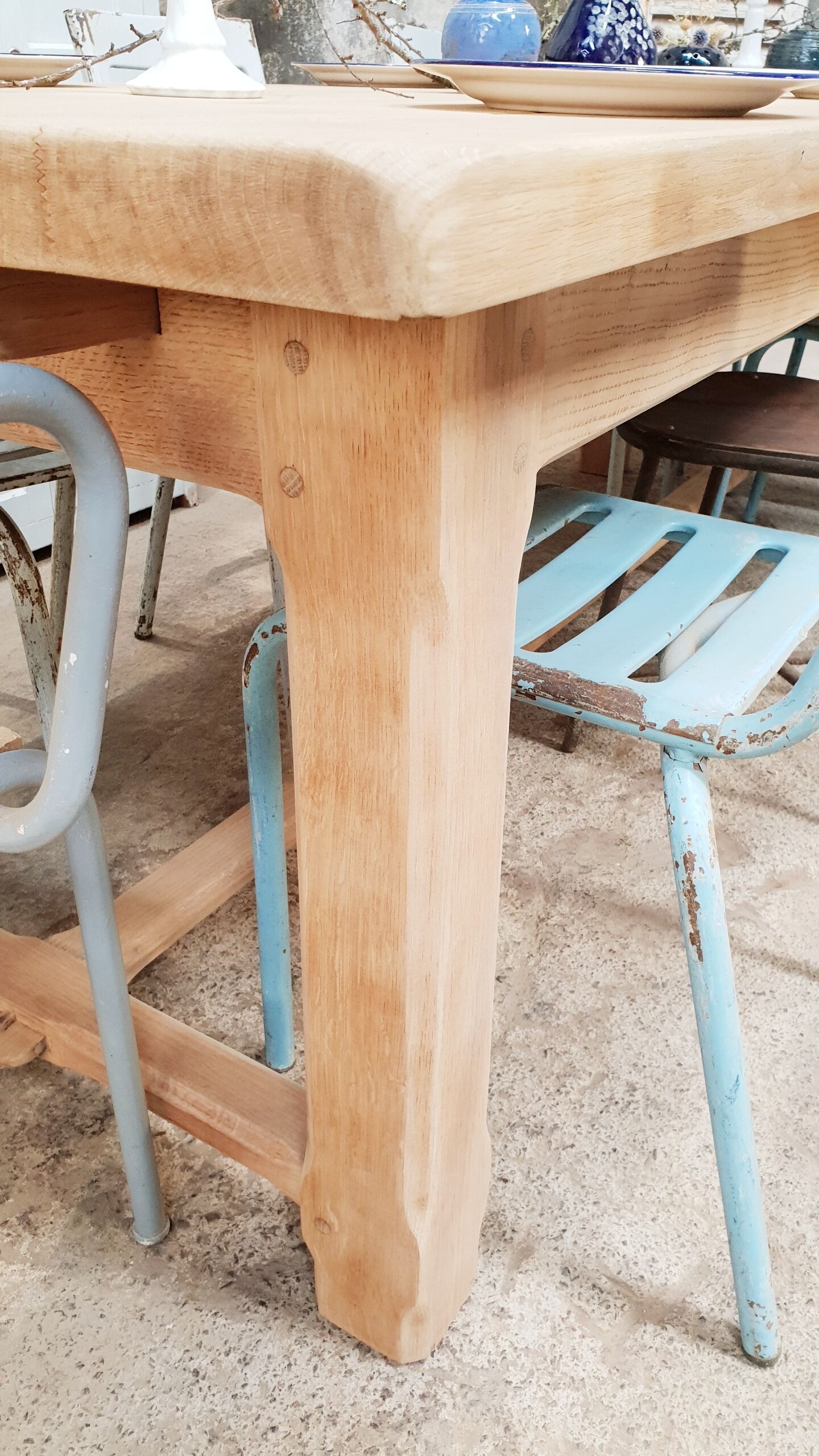 Vintage farmhouse table