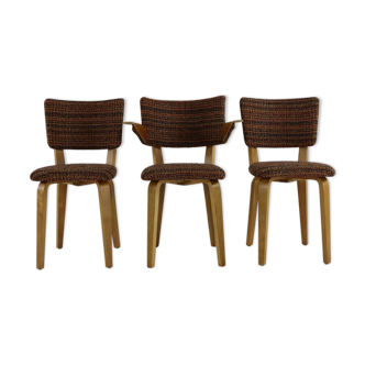 Set of three Cor Alons dinnerchairs