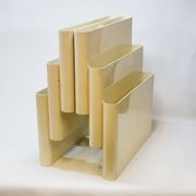 Kartell Vintage 4675 Magazine Rack Design by Giotto Stoppino in Plastic C