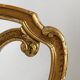 Carved and gilded wooden chair, Napoleon III period.
