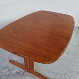 Extendable teak dining table from Dyrlund, Denmark 60s