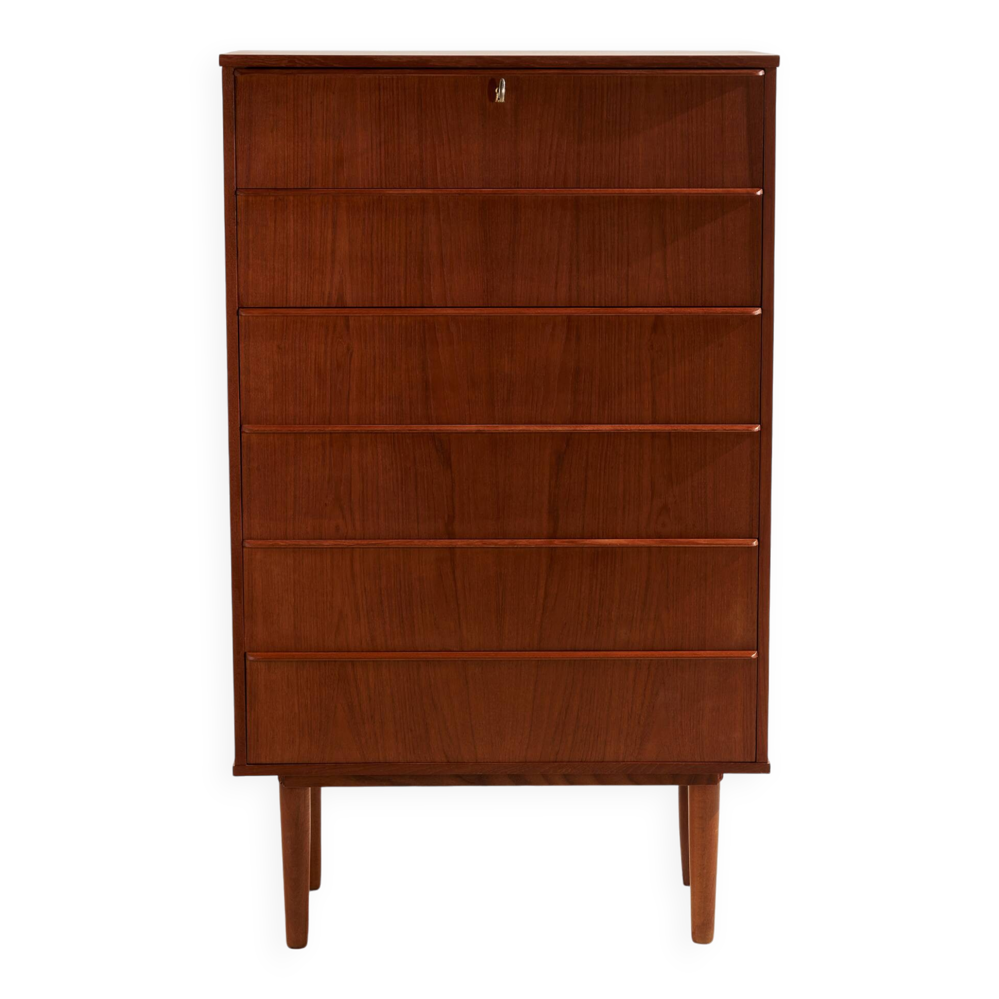 Restored teak dresser