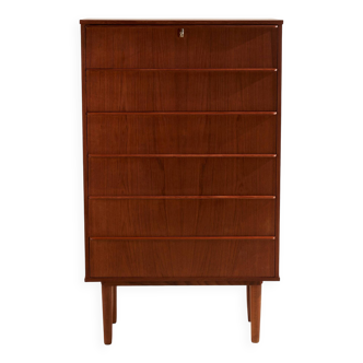 Restored teak dresser
