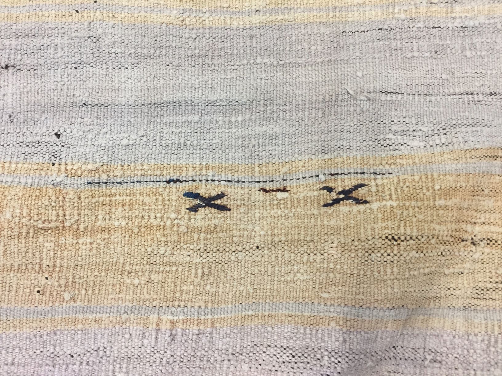 Turkish kilim 135x120 cm square tribal