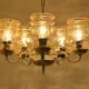 Mid-century Chandelier,Czechoslovakia,1970's.