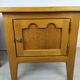 Vintage oak bedside tables