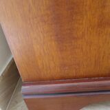 Louis Philippe style chest of drawers in cherry wood