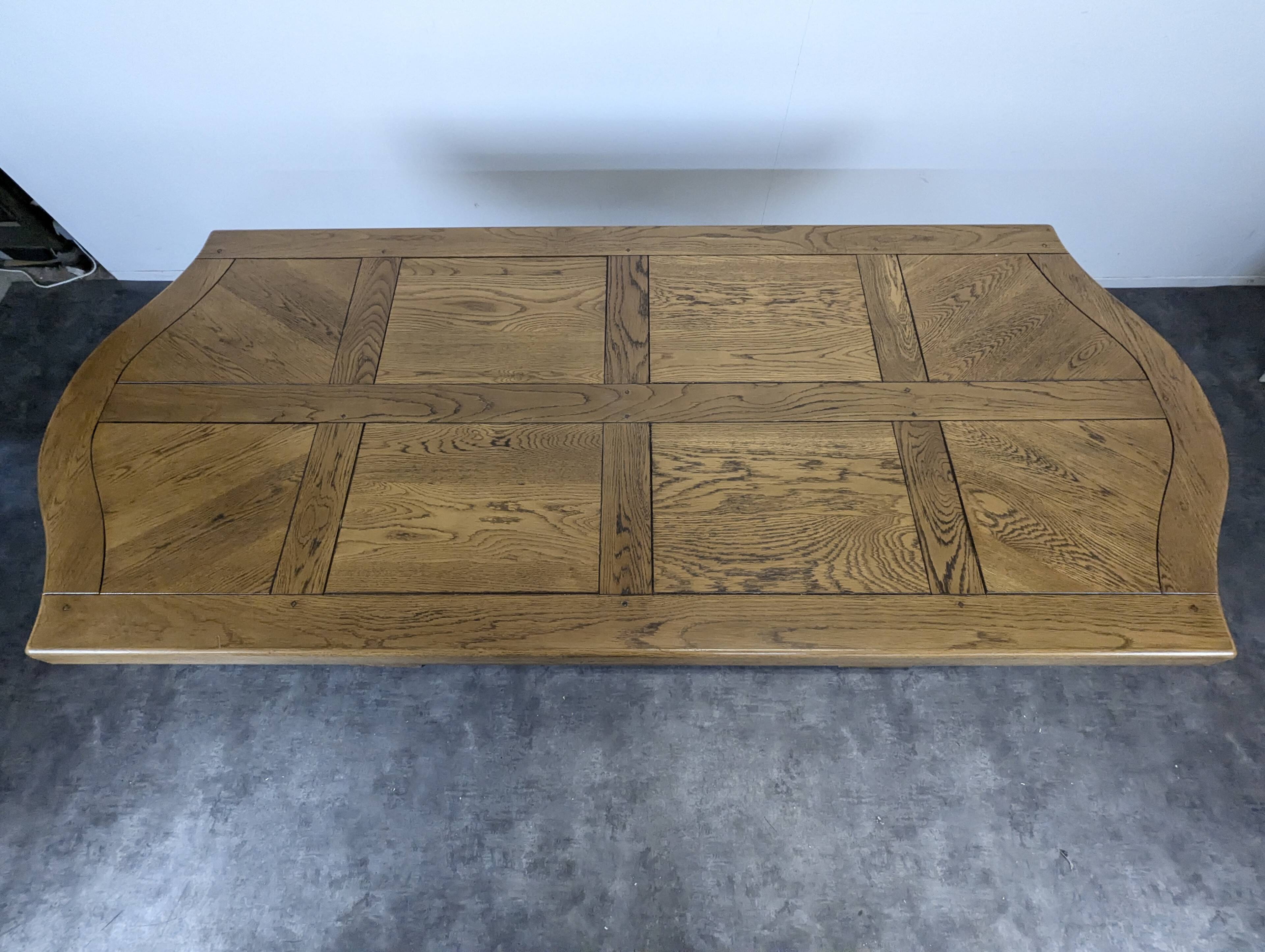 Monastery table in solid oak
