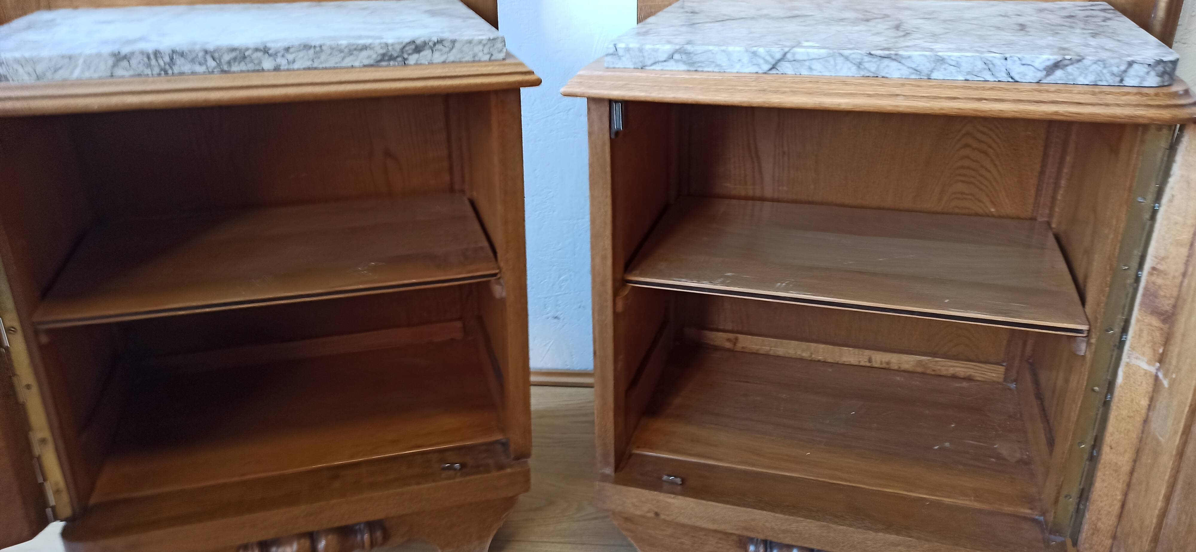 Pair of vintage bedside tables