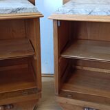 Pair of vintage bedside tables