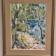 Original Swedish Oil on Canvas - "Natural Landscape" - Signed - Vintage and Framed - 68 × 56 cm