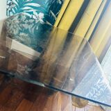 Vintage 70s Michel Dumas bedside table/end table