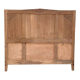 Tête de lit art déco bois brut 140cm