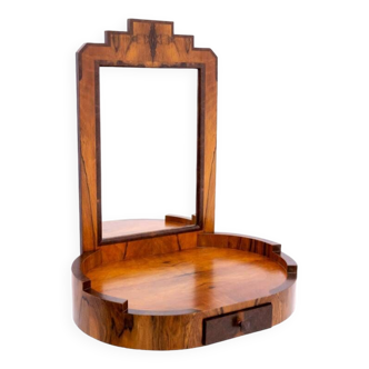 Dressing table with chair in Art Deco style, Poland, mid-20th century.