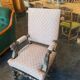 Vintage armchair in carved wood – neo-Renaissance / Louis XIII style