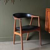 Mid-Century teak armchair by Thomas Harlev for Farstrup Furniture