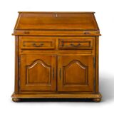 Cherry wood slope desk