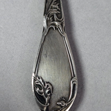 Spoon to sprinkle silver metal small model SB