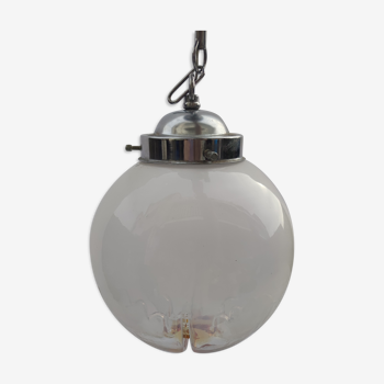 Globe suspension Murano Mazzega, vintage