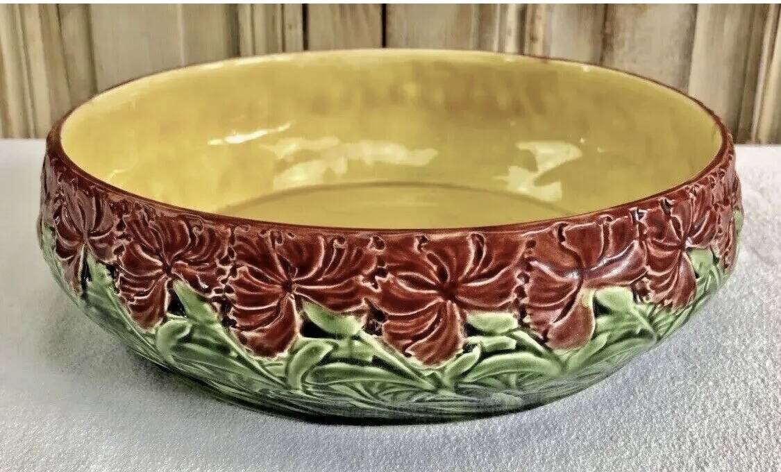mounted plate cake dish fruit slushie Sarreguemines