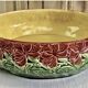 mounted plate cake dish fruit slushie Sarreguemines