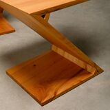 Zig Zag Chair after Gerrit Rietveld in solid Pine