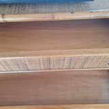 Rattan chest of drawers circa 1970, Dal Vera