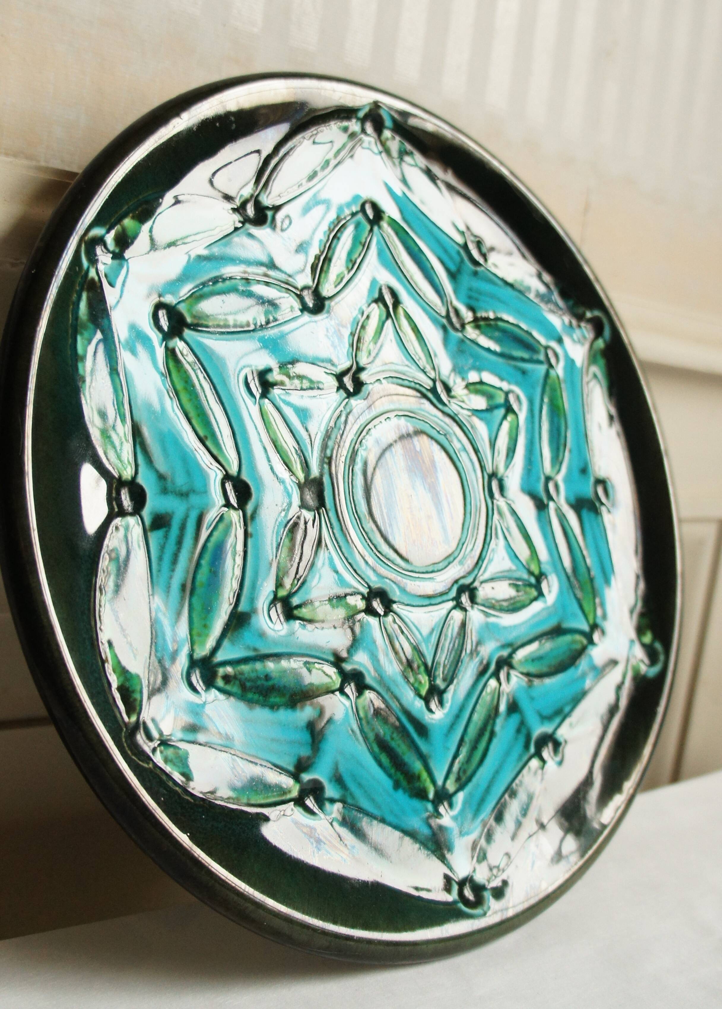 Ceramic dish “Périgourdine pottery”