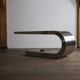 Rare Marzio Cecchi Steel Diapason Desk For Studio Most Firenze, 1970s