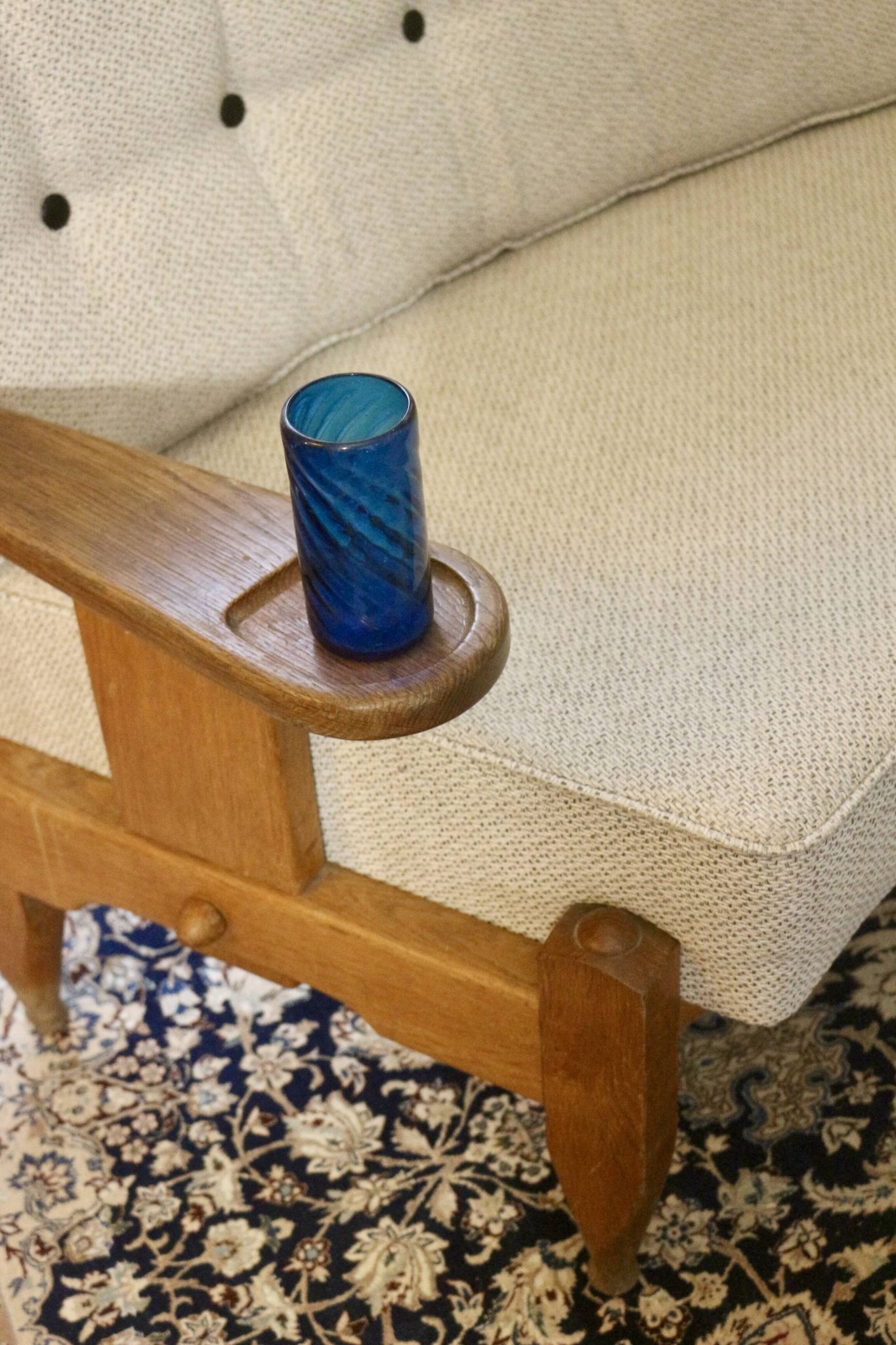 “Véronique” sofa, by Guillerme and Chambron, 1970s Vos Maison edition. Ref Veronica