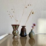 Trio of vases