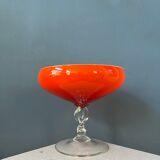 Red vintage Murano style vase/glass